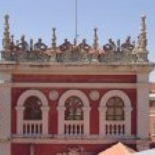 Palacio de la Diputación de Palencia antes de su restauración