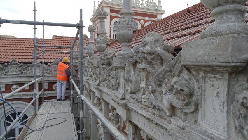 Patio Palacio de la Diputación de Palencia