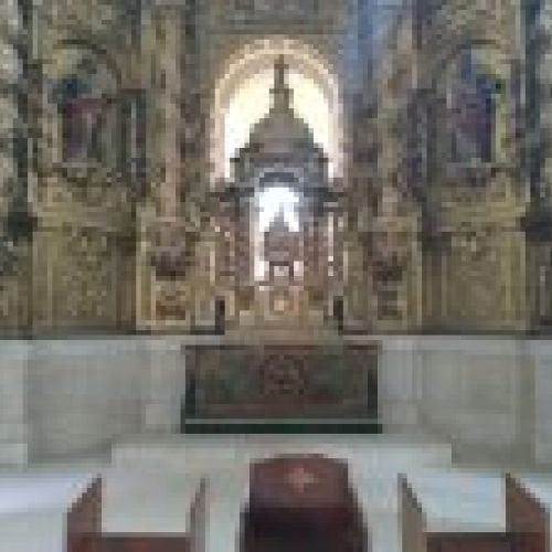 Sotobanco del presbiterio de la Iglesia de Piña de Campos