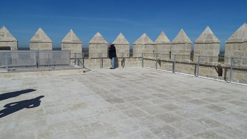 Torre del homenaje tras su rehabilitación