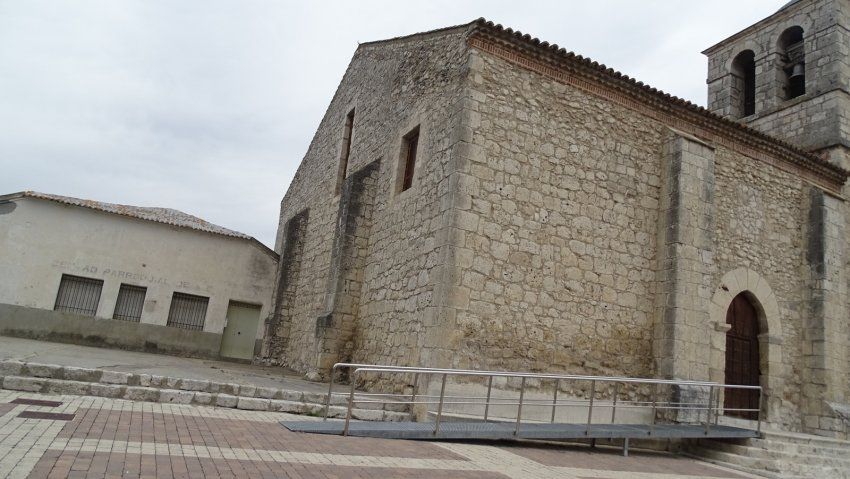 Iglesia de Sta. María de los Mártires en Íscar.