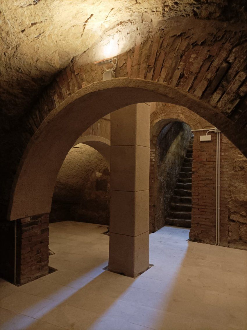 Intervención en bodega municipal en Támara de Campos
