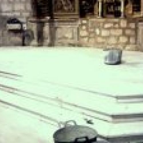 Trabajos en el presbiterio de la Iglesia de Nuestra Sº de la Asunción de Autilla del Pino, Palencia