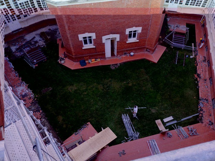 Patio Palacio de la Diputación de Palencia