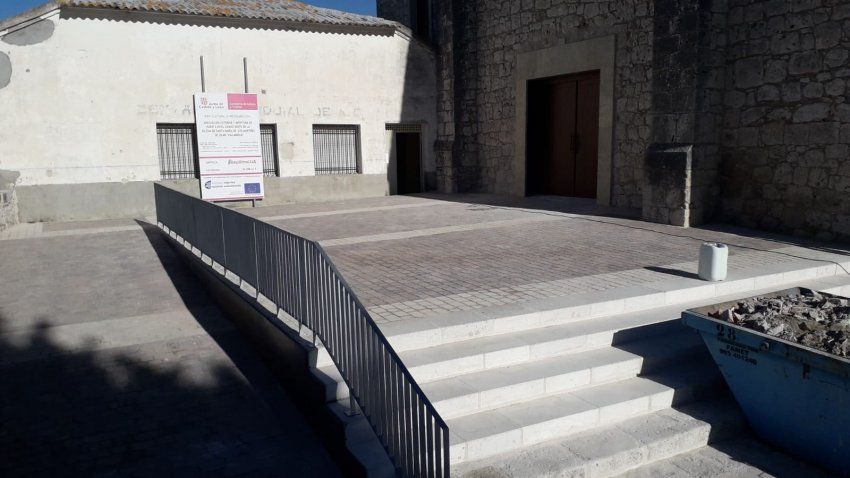 Iglesia de Sta. María de los Mártires en Íscar.