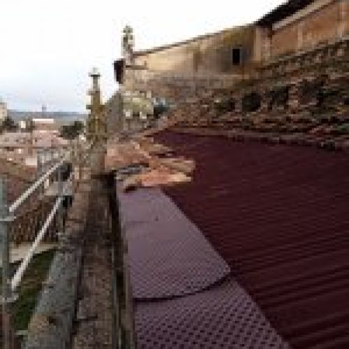 Rehabilitación en la Iglesia de Santa Eulalia en Paredes de Nava