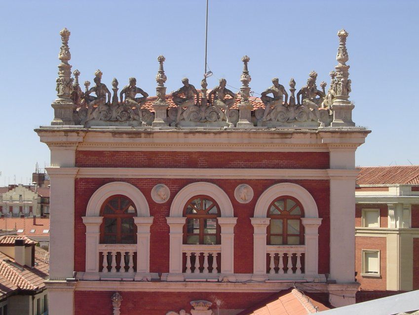 Palacio de la Diputación de Palencia antes de su restauración