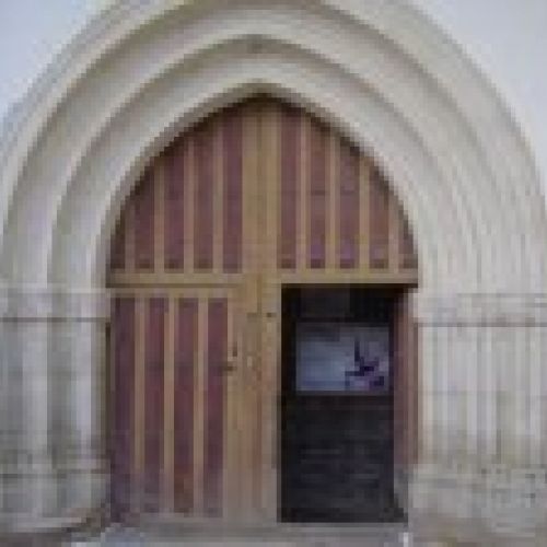 Restauración portada de la Iglesia Parroquial de San Juan en Villaumbrales, Palencia