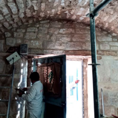 Trabajo Archivolta en bodega