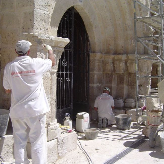 Reintegración piedra natural