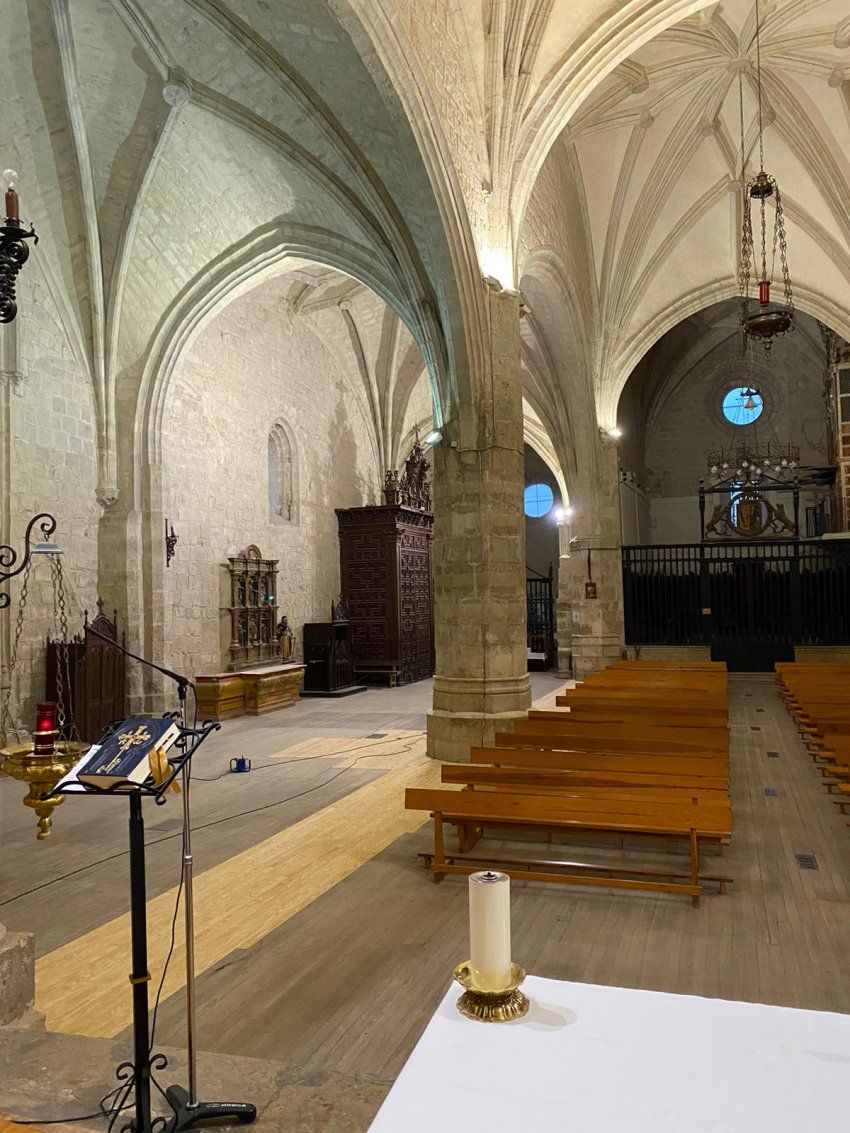 Colegiata de San Miguel Arcángel en Ampudia, Palencia