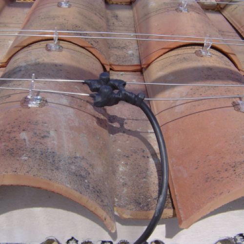 Sistema electrostático en la Iglesia de Mazariegos