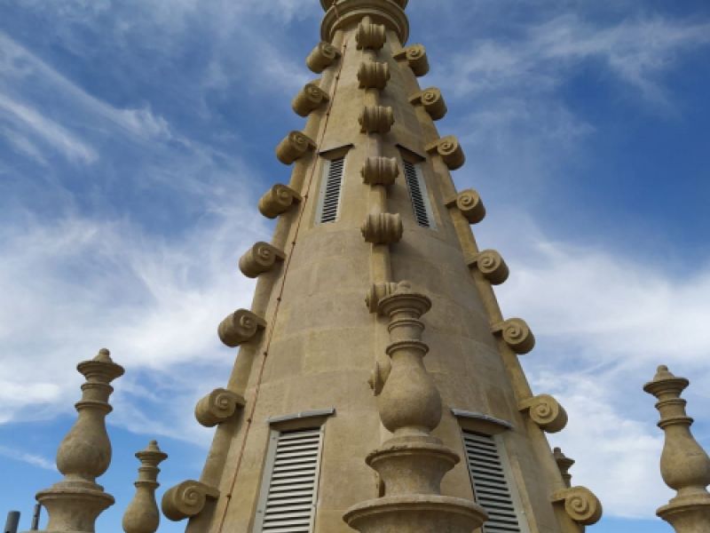 torre de la Iglesia de Ampudia