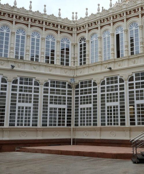 Patio de la Diputación de Palencia