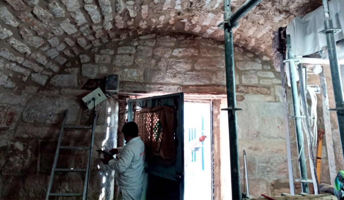 Trabajo Archivolta en bodega