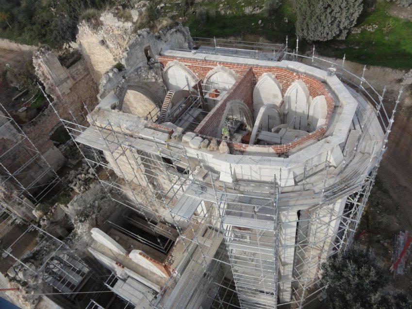 Restauración techo iglesia Archivolta